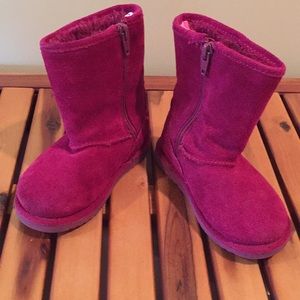 Cozy Winter boots - faux fur lining Size 8T